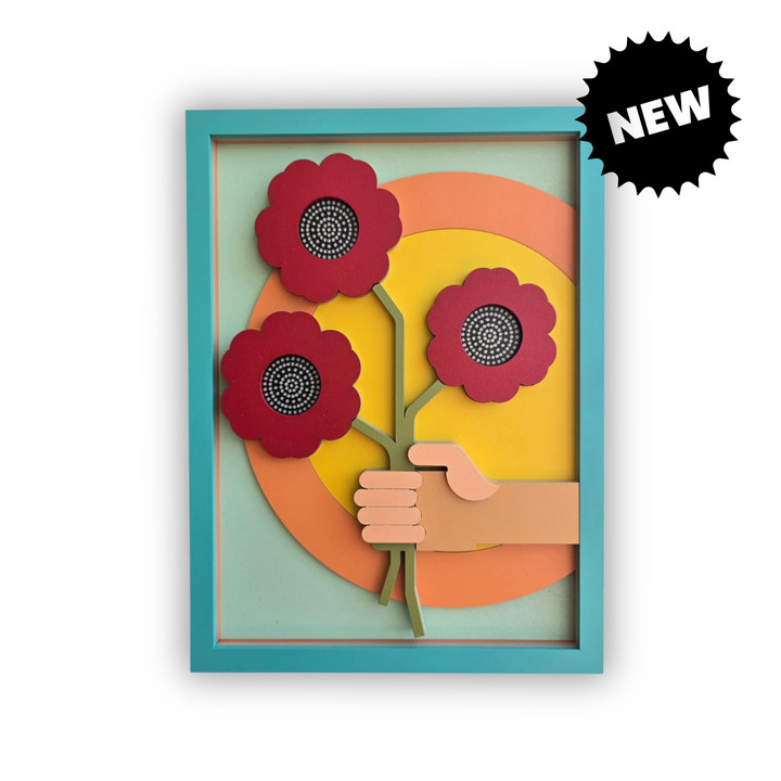 Handheld Bouquet - Wall Decor