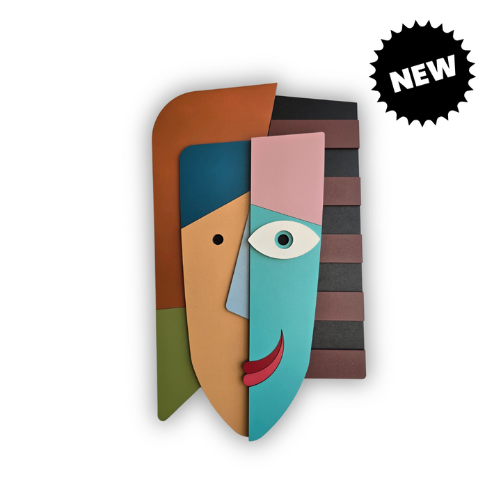 Abstract Mask #12 - Wall Decor