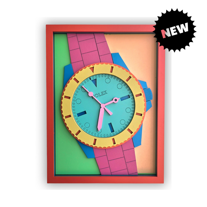 Nolex Watch - Wooden Wall Decor