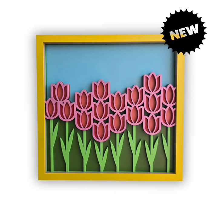 Tulip Field - Wall Art